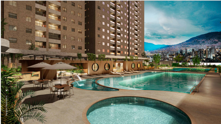 Apartamento en venta en Las Vegas, Envigado · foto 2 de 12
