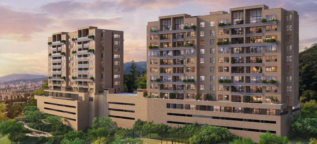 Apartamento de 3 alcobas en venta en Las Antillas, Envigado, 80 m² · foto 2 de 20