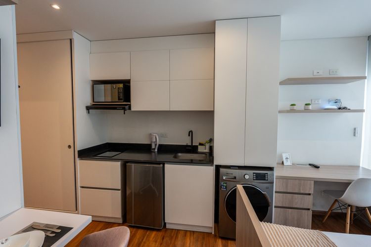 Apartaestudio en venta en Chico, Bogotá, 18 m² · foto 9 de 24