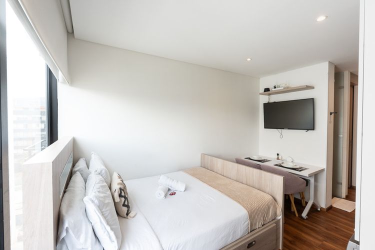 Apartaestudio en venta en Chico, Bogotá, 18 m² · foto 10 de 24