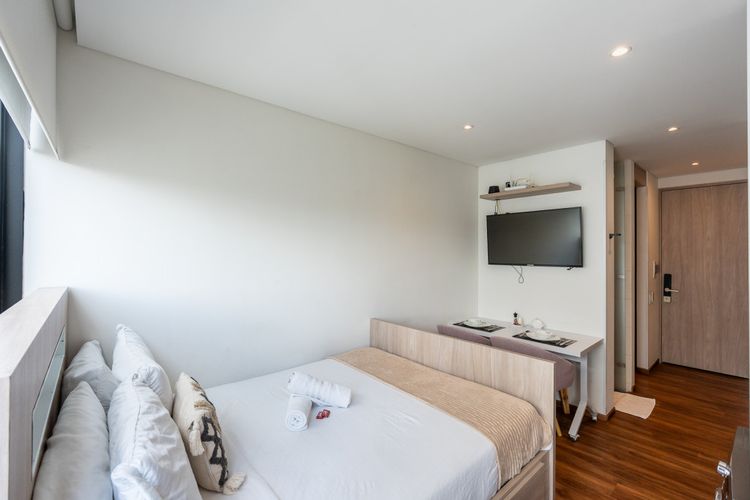 Apartaestudio en venta en Chico, Bogotá, 18 m² · foto 11 de 24