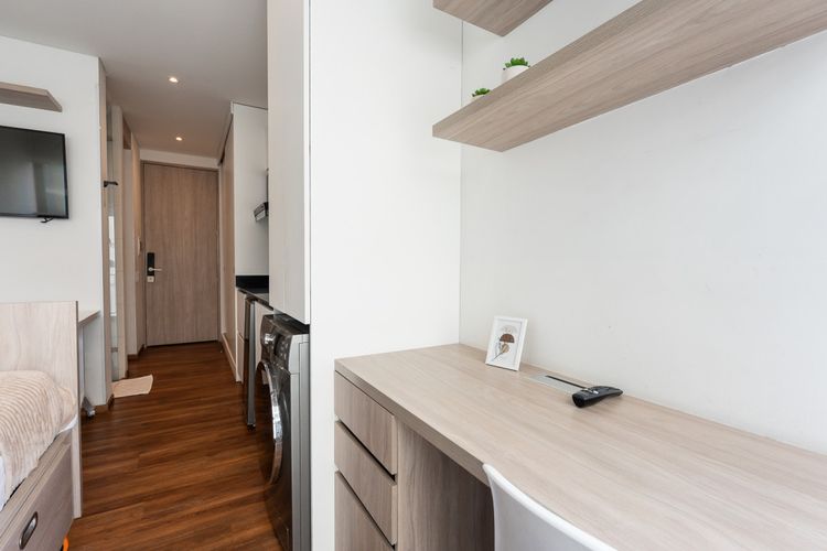 Apartaestudio en venta en Chico, Bogotá, 18 m² · foto 12 de 24