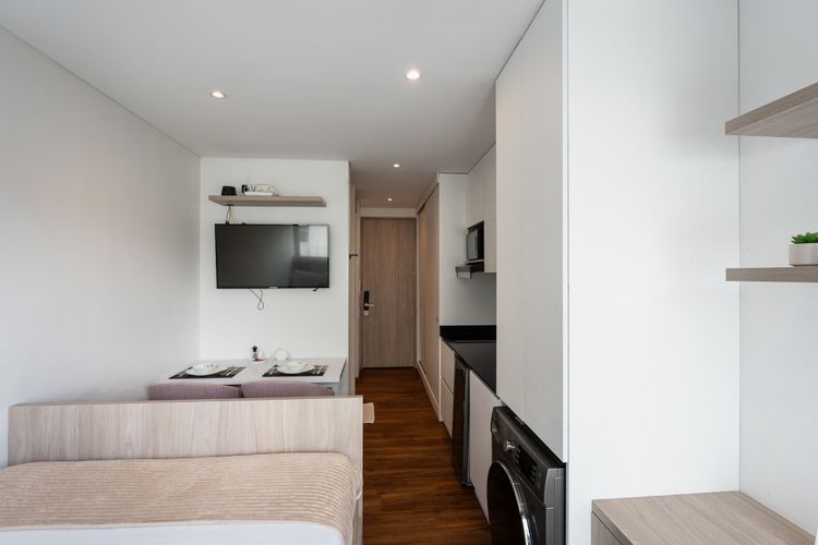 Apartaestudio en venta en Chico, Bogotá, 18 m² · foto 13 de 24