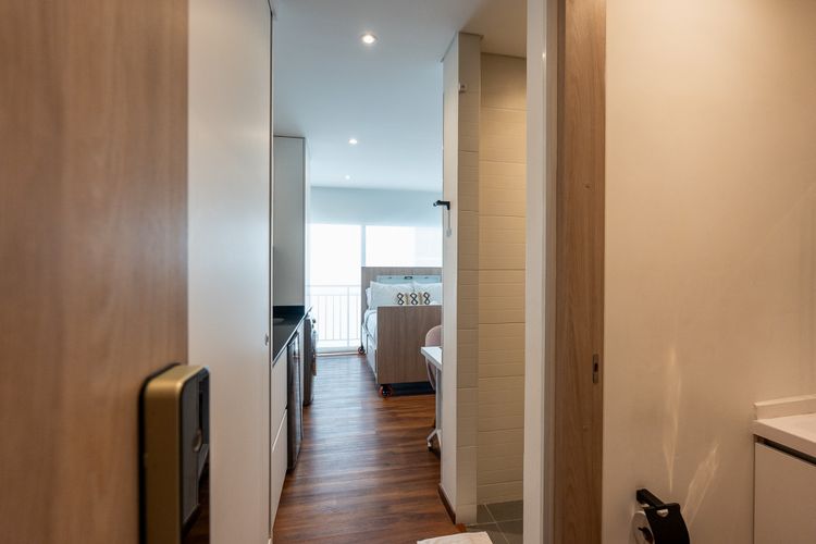 Apartaestudio en venta en Chico, Bogotá, 18 m² · foto 23 de 24