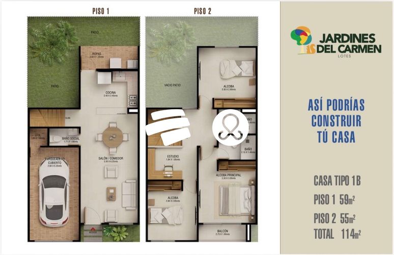 Lote en venta en El Carmen De Viboral, El Carmen de Viboral, 84 m² · foto 5 de 5