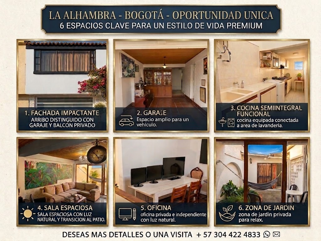Casa en venta en Alhambra, Bogotá · foto 4 de 20