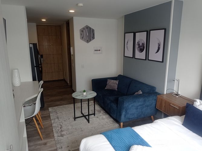 Apartaestudio en venta en Las Aguas, Bogotá, 22 m² · foto 2 de 4