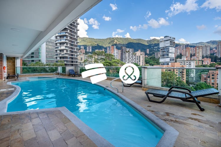 Apartamento de 1 alcoba en venta en El Poblado, Medellín, 38 m² · foto 2 de 23