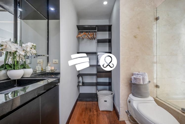 Apartamento de 1 alcoba en venta en El Poblado, Medellín, 38 m² · foto 21 de 23
