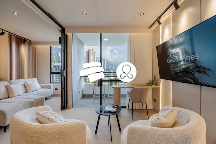 Apartamento de 1 alcoba en venta en Los Balsos, Medellín, 62 m² · foto 3 de 22