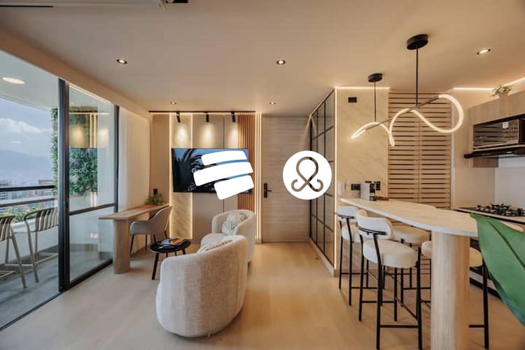 Apartamento de 1 alcoba en venta en Los Balsos, Medellín, 62 m² · foto 4 de 22