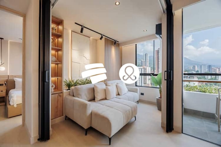 Apartamento de 1 alcoba en venta en Los Balsos, Medellín, 62 m² · foto 8 de 22