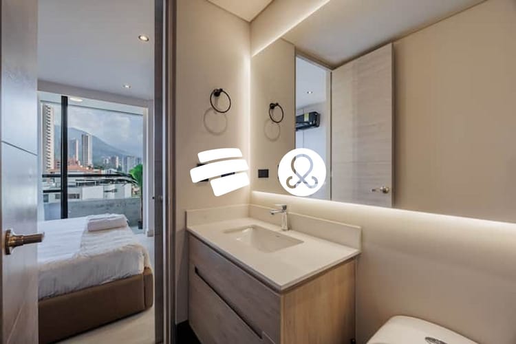 Apartamento de 1 alcoba en venta en Los Balsos, Medellín, 62 m² · foto 19 de 22