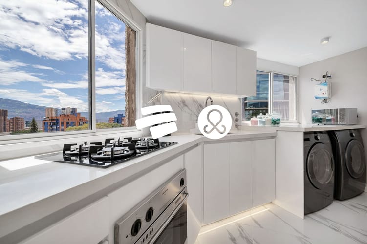 Apartamento de 1 alcoba en venta en Laureles, Medellín, 63 m² · foto 5 de 19