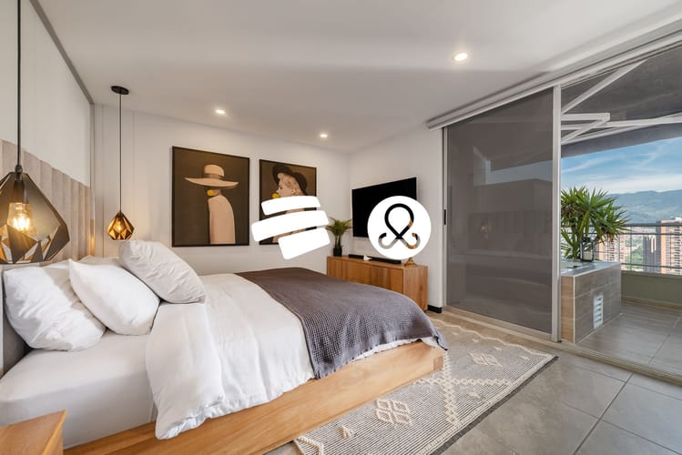 Apartamento de 3 alcobas en venta en La Florida, Medellín, 154 m² · foto 9 de 24