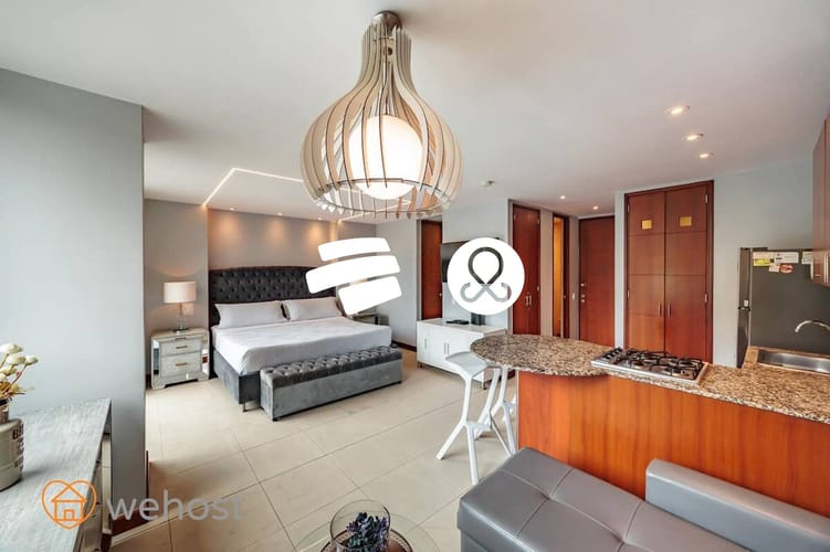 Apartamento de 1 alcoba en venta en La Florida, Medellín, 38 m² · foto 4 de 16