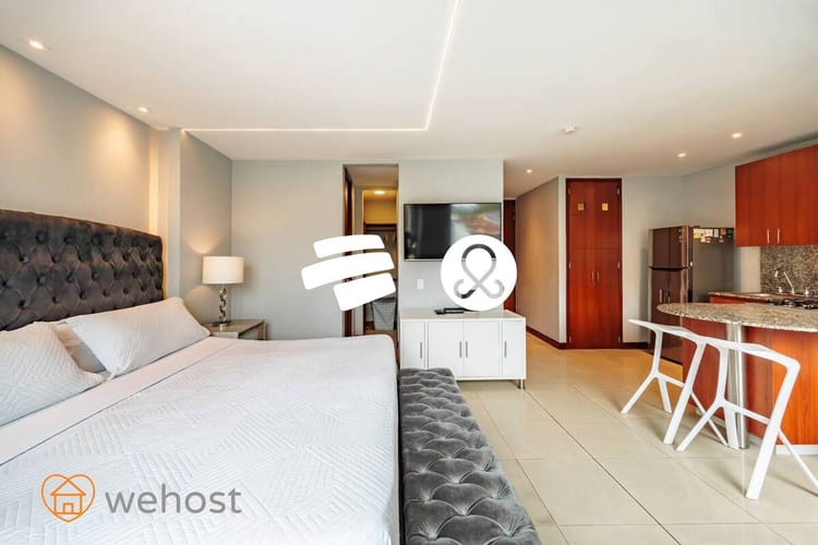 Apartamento de 1 alcoba en venta en La Florida, Medellín, 38 m² · foto 6 de 16
