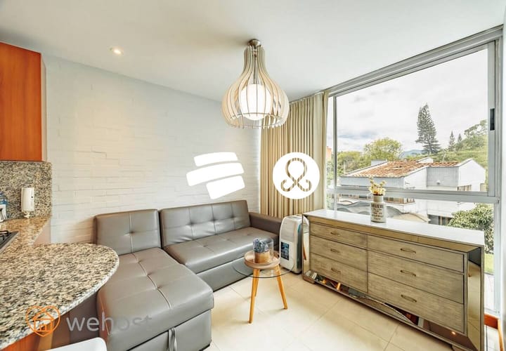 Apartamento de 1 alcoba en venta en La Florida, Medellín, 38 m² · foto 7 de 16