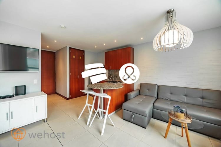 Apartamento de 1 alcoba en venta en La Florida, Medellín, 38 m² · foto 8 de 16