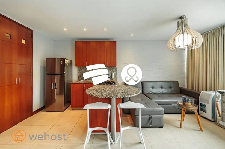 Apartamento de 1 alcoba en venta en La Florida, Medellín, 38 m² · foto 9 de 16