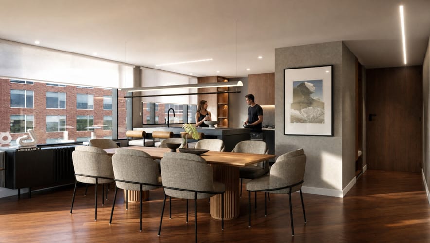 Apartamento de 2 alcobas en venta en Chico, Bogotá, 108 m² · foto 2 de 8