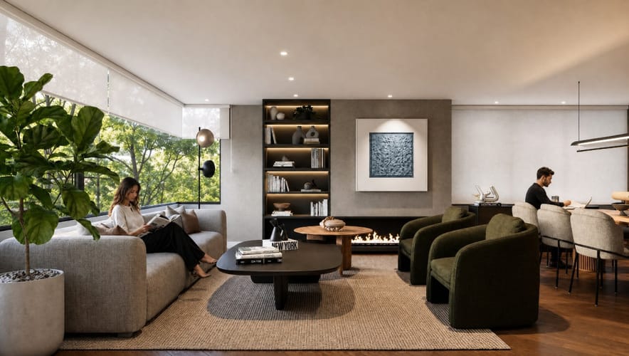 Apartamento de 2 alcobas en venta en Chico, Bogotá, 108 m² · foto 4 de 8