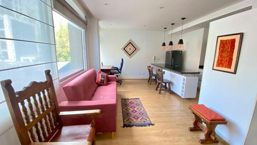 Apartaestudio en venta en Santa Barbara, Bogotá, 46 m² · foto 4 de 11