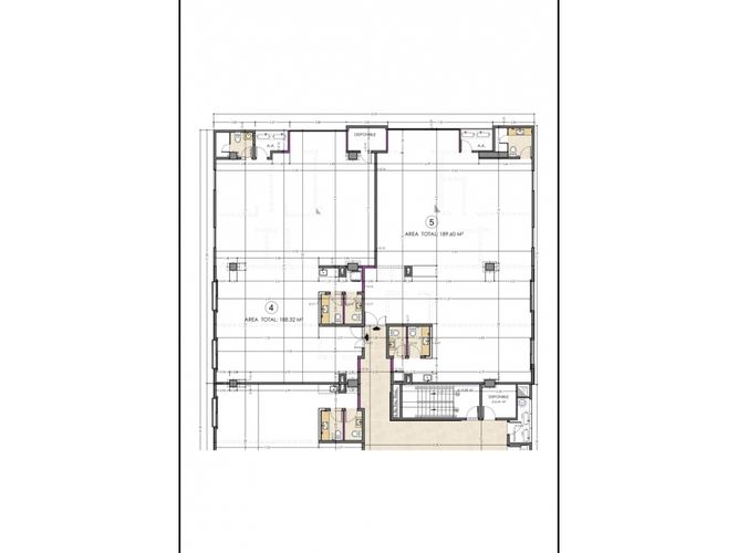 Oficina en arriendo en Villa Santos, Barranquilla, 80 m² · foto 7 de 9
