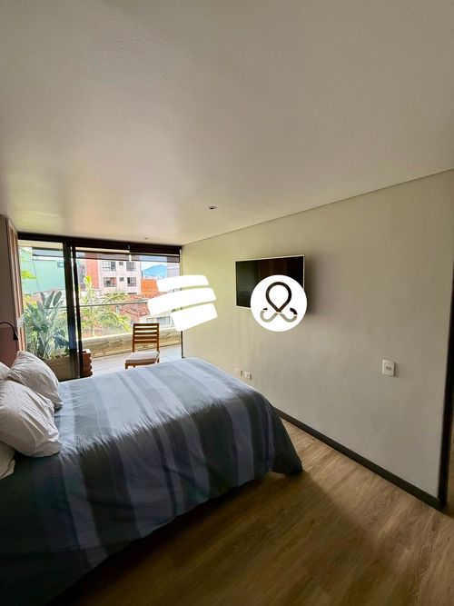 Apartamento de 1 alcoba en venta en El Poblado, Medellín, 66 m² · foto 11 de 12