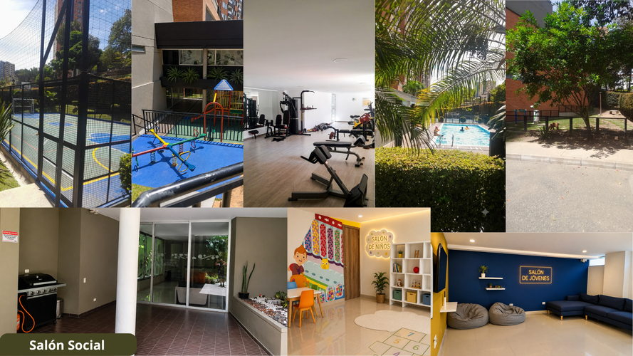 Apartamento de 3 alcobas en venta en Las Lomitas, Sabaneta, 99 m² · foto 13 de 13