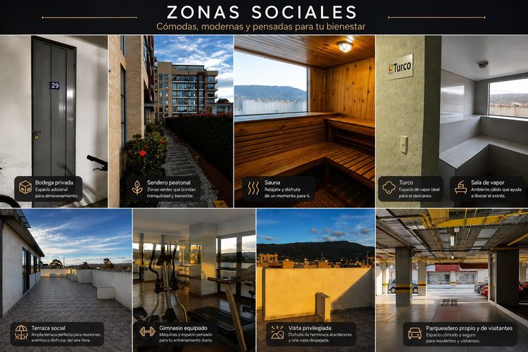 Apartamento de 2 alcobas en venta en La Estrella, Chía, 71 m² · foto 5 de 24