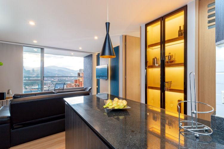 Apartamento de 1 alcoba en arriendo en Los Balsos, Medellín, 60 m² · foto 2 de 21