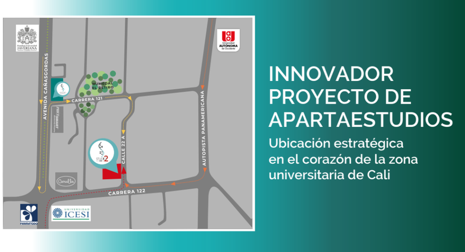 Apartaestudio en venta en Pance, Cali, 30 m² · foto 2 de 11