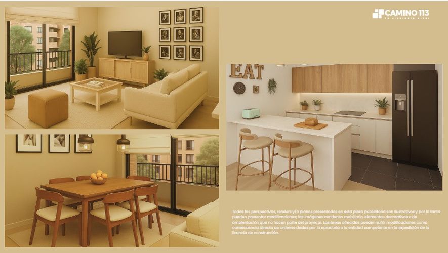 Apartamento en venta en Santa Barbara, Bogotá · foto 3 de 5