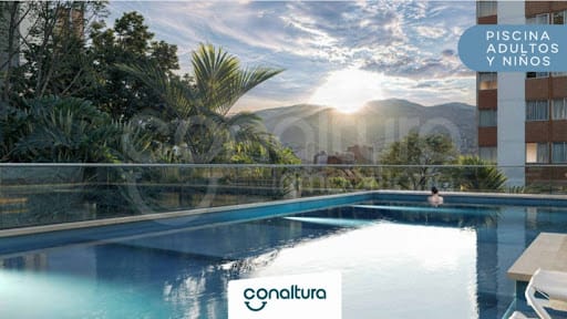Apartamento de 2 alcobas en venta en Las Flores, Sabaneta, 69 m² · foto 9 de 12