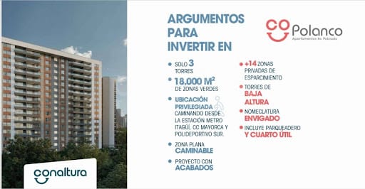 Apartamento de 2 alcobas en venta en Las Flores, Sabaneta, 69 m² · foto 10 de 12