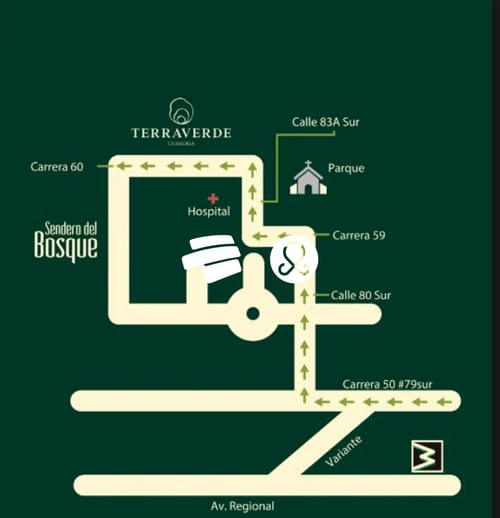 Apartamento de 3 alcobas en venta en Bellavista, La Estrella, 79 m² · foto 3 de 10