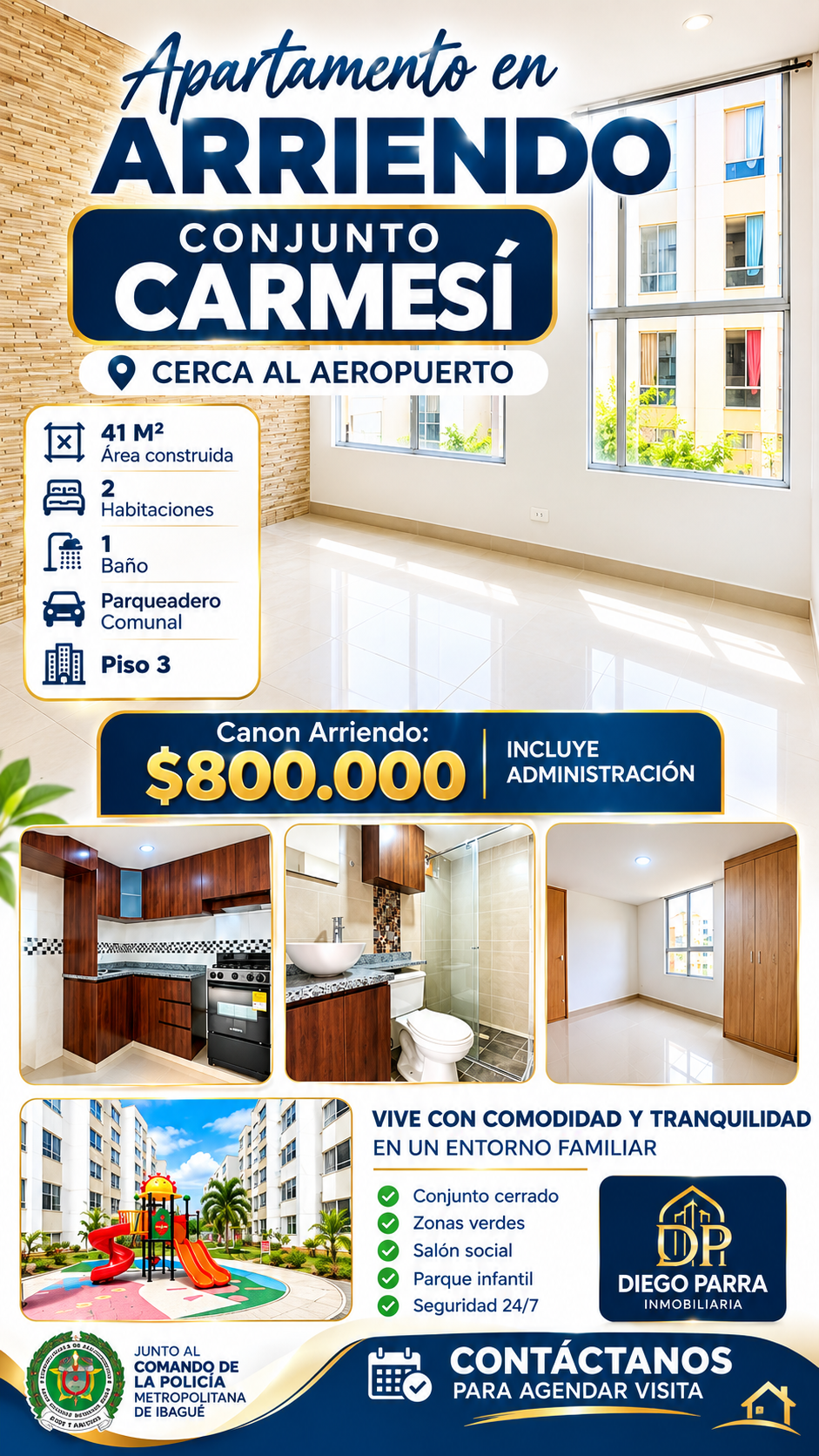 Apartamento en Arriendo en Ibagué
