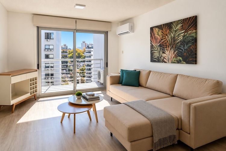 POCITOS ALQUILER APARTAMENTO AMUEBLADO DE 1 DORMITORIO CON GARAJE · Photo 4