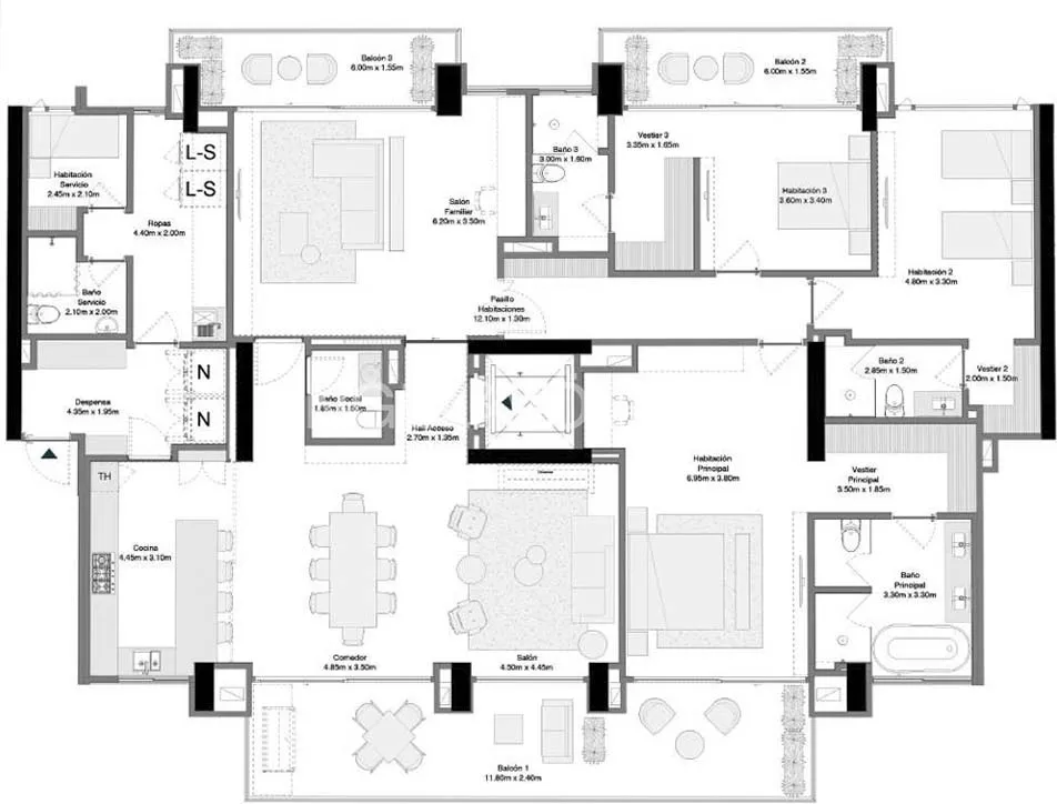 Apartamento en venta en Altos De Bella Suiza, Bogotá · foto 16 de 16