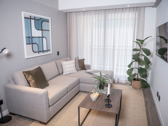 Apartamento de 1 alcoba en arriendo en Chico Norte, Bogotá, 57 m² · foto 3 de 15