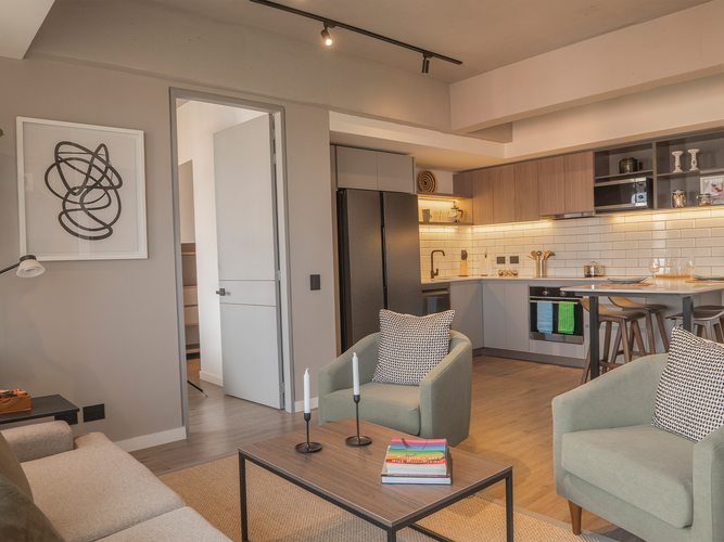 Apartamento de 1 alcoba en arriendo en Chico Norte, Bogotá, 57 m² · foto 13 de 15