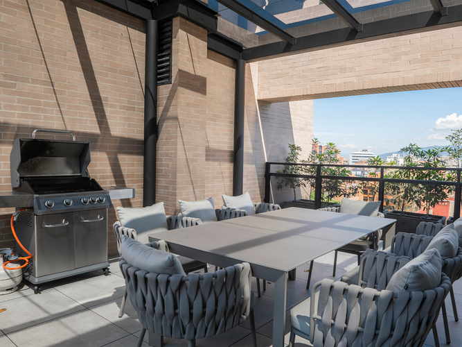 Apartamento de 1 alcoba en arriendo en Chico Norte, Bogotá, 57 m² · foto 9 de 15