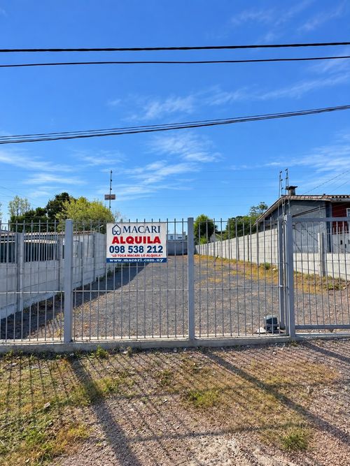 MACARI ALQUILA TERRENO CON GRAN POTENCIAL SOBRE RUTA INTERBALNEARIA