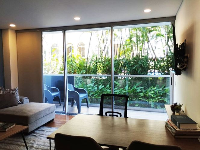 Apartamento de 1 alcoba en arriendo en El Poblado, Medellín, 65 m² · foto 4 de 13