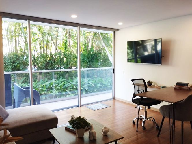 Apartamento de 1 alcoba en arriendo en El Poblado, Medellín, 65 m² · foto 3 de 13