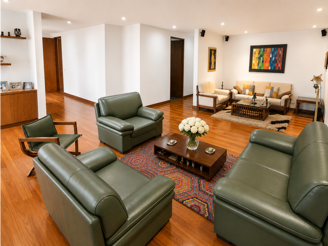 Apartamento de 4 alcobas en venta en Chicó Navarra, Bogotá, 210 m² · foto 4 de 24
