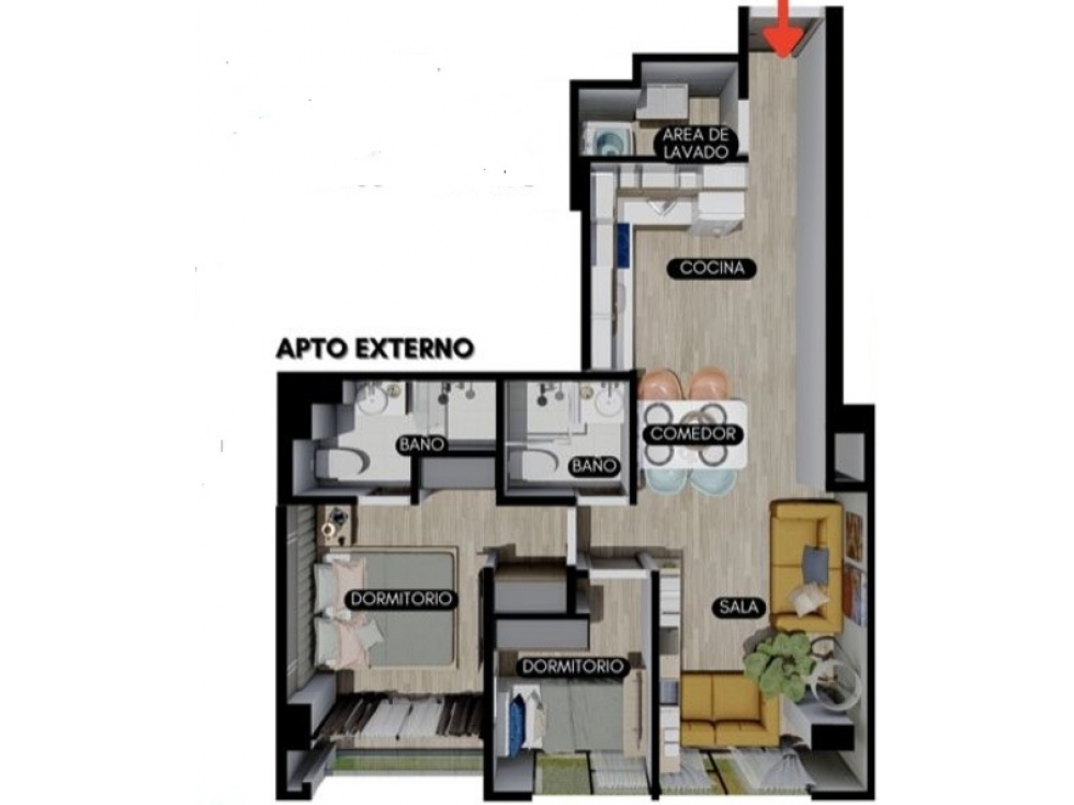 Apartamento en venta en Quinta Paredes, Bogotá · foto 12 de 20
