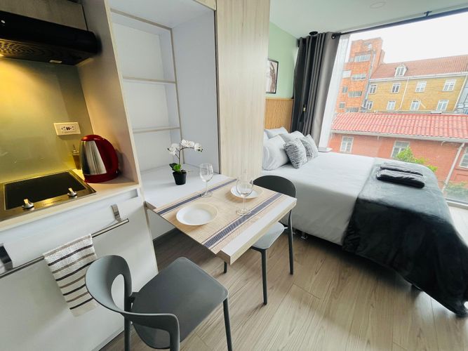 Apartaestudio en venta en Chapinero, Bogotá, 23 m² · foto 7 de 19