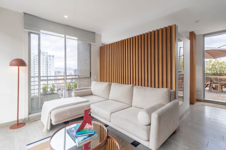Apartamento de 1 alcoba en venta en Bosque Izquierdo, Bogotá, 56 m² · foto 2 de 20